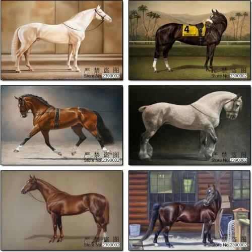 Horse Diamond Embroidery DIY Needlework Diamond Painting Cross Stitch Rhinestone Painting Diamond Mosaic Home Decor Wall Sticker