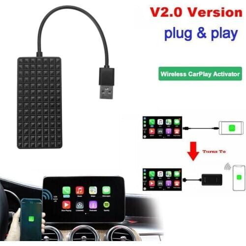 Carlinkit Wireless Carplay Adapter U2W Plus for Audi VW Mercedes BMW Multimedia Player Wireless Activator for Apple Ios Iphone