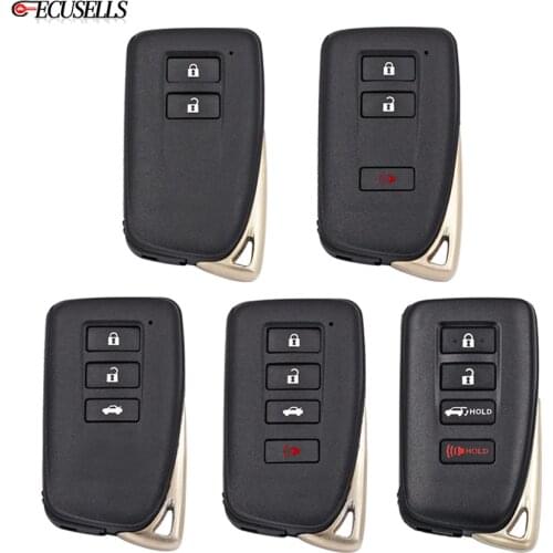 2/3/4 Button Remote Car Key Shell Case TOY12 Uncut Blade for Lexus ES350 IS/ES/GS/NX/RX/GX GS300 GS350 IS250 ES250 NX200 NX300H
