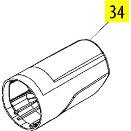 Motor Cap FOR METABO W650-100 W650-125 343449520