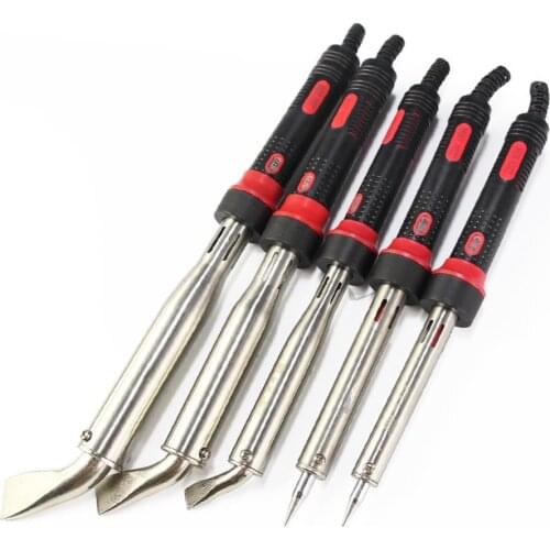 Electric Solder Iron High Power 220V External Heat Handtools Pen Type With Indicator Light 80-300W maintenance tool