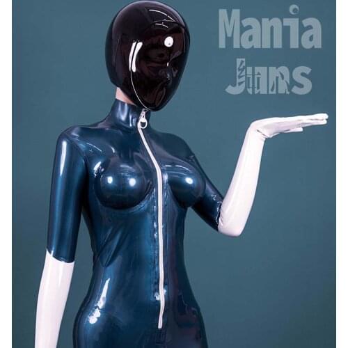 GT-01)Crossdress Customize ManiaJuns Full Head Black Kigurumi Mask 'Follower' Shemale Male To Female Doll Mask