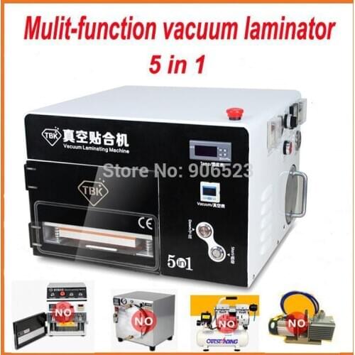 1pcs Newest style LCD Touch Screen OCA Laminator Machine not need bubble machine + air compressor + vaccump pump