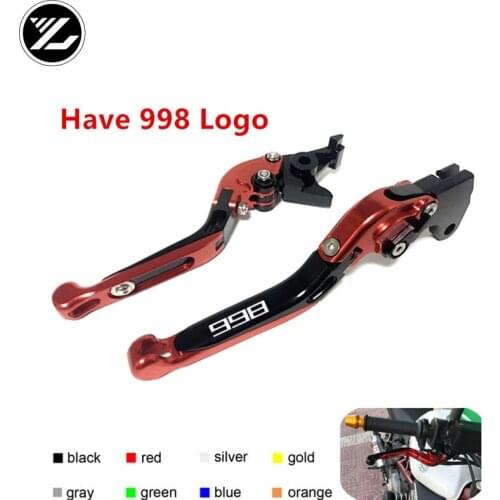 Have 998 Logo For Ducati 998 998B 998R 998S Bostrom 1999-2003 996/998/B/S/R Motor Clutch Brake Levers