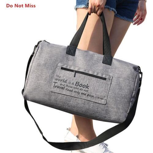 New Large Capacity Portable Travel Bag Multi-function Sports And Fitness Suitcase Bags Men And Women Shoulder Messenger Bag