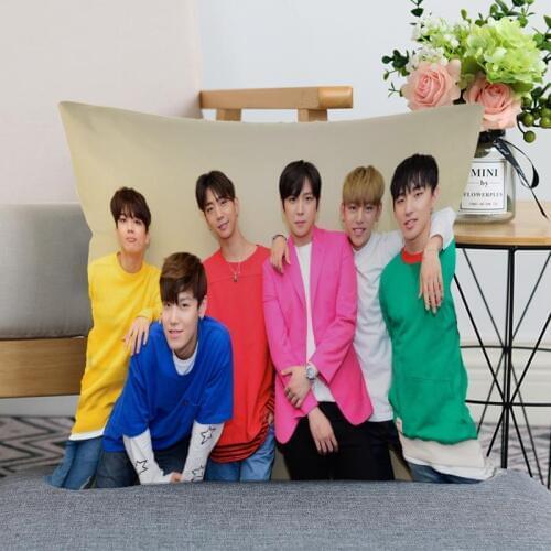 New Arrival B.A.P Kpop Star Pillowcase Wedding Decorative Pillow Cover Custom Gift For (one Sides) Printed Pillow Cases