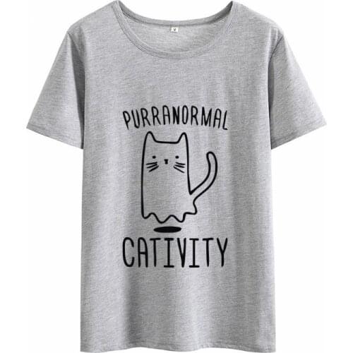 Purra normal cat ivity Mom Tshirt Women Cotton Kawaii Fashion Shirt Plus Size O Neck graphic Mama T-shirt Short Sleeve Top Tees