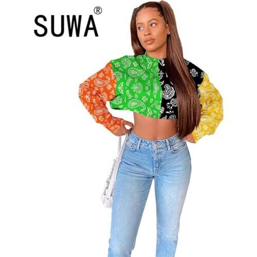 SUWA Women's Sweatshirts With Print