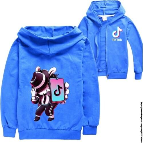 Tik Tok Spring Autumn Baby Boys Girls Clothes Children Cotton Hooded Sweatshirt Kids Casual Sportswear Infant Clothing Hoodies