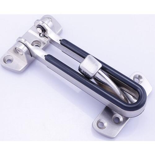 Thickened Zinc Alloy Hasp Latch Lock Door Chain Anti-theft Clasp Convenience Window Cabinet Locks For Home Hotel Security