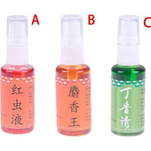 30ml Carp Fishing Bait Spray Attractant Smell Additive Flavor Liquid Concentrate