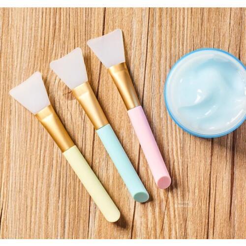 1pc Makeup Silicone Facial Mask Brush Face Mud Mixing Cream brushes DIY Skin Care Make up Foundation Gel Tools pincel maquiagem