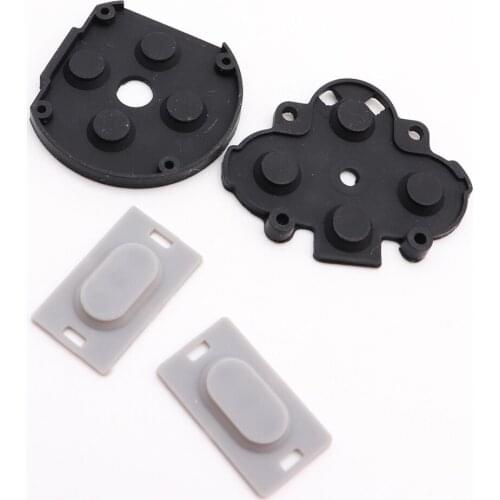 2sets Silicone Rubber Conductive Contact Button D-Pad Pads Repair For PSP1000 PSP 1000 Controller