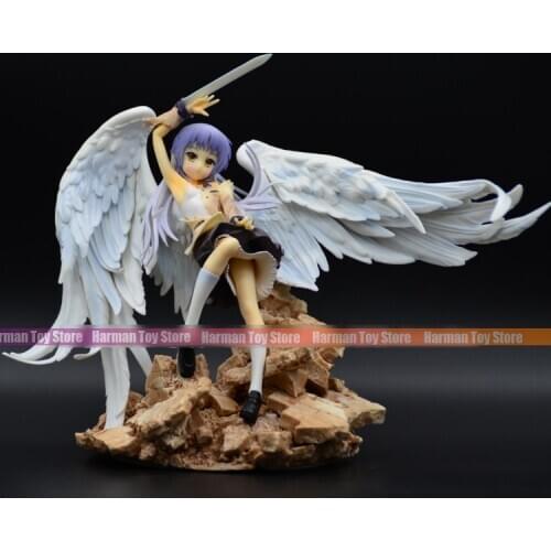 25CM Japanese anime figure Broccoli Angel Beats Tachibana Kanade action figure collectible model toys for boys