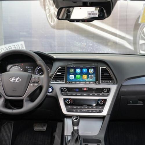 2DIN Android 10 Octa core Car DVD player GPS navigation radio Stereo for HYUNDAI SONATA LF 2015-2016 2017 2018 Radio