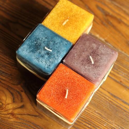 Scented Candles Wedding Decoration Aroma Candle Lamp Happy Birthday Candel Light Party Sparklers Small Photophore Mariage 60A036