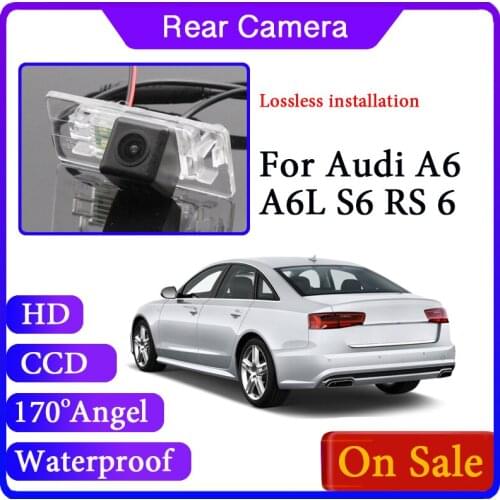 Car Rear View Back Up CAM For Audi A6 A6L C6 4F C7 4G 2004~2018 Reversing Water proof Camera
