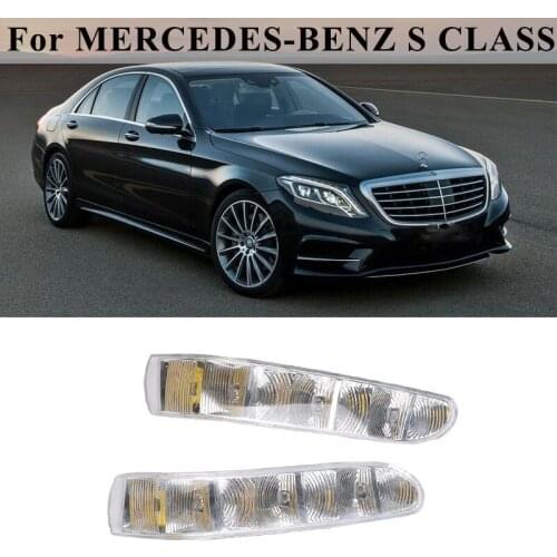 Car Rearview Side Mirror LED Turn Signal Lights Reversing Indicator Lamp For MERCEDES-BENZ CL W215 S CLASS W220 #2208200521