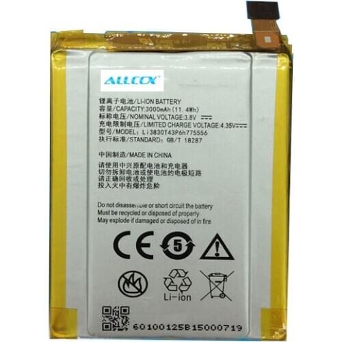 ALLCCX battery Li3830T43P6h775556 for ZTE AXON A2015 Axon Lux Axon Pro with good quality