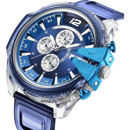 2021 New Mens Watches Waterproof Top Brand Luxury Chronograph Sport Watch for Men Quartz Wristwatches Relogio Masculino