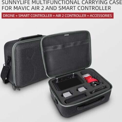 Capacity Mavic Air 2 Shockproof Shoulder Storage Bag Backpack Carry Case For DJI Mavic Air 2 Drone Accessories