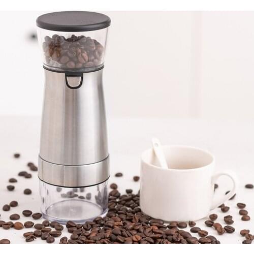 Corrosion-Resistant 1*Electric Coffee Grinder Coffee Bean Pepper Grinding USB Electric Coffee Grinder Bean Grinding Machine
