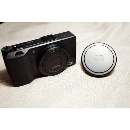 Metal front Lens Cap/Cover protector black Screw-in for RICOH GR R2 GRII GR3 GRIII Digital camera Lenses