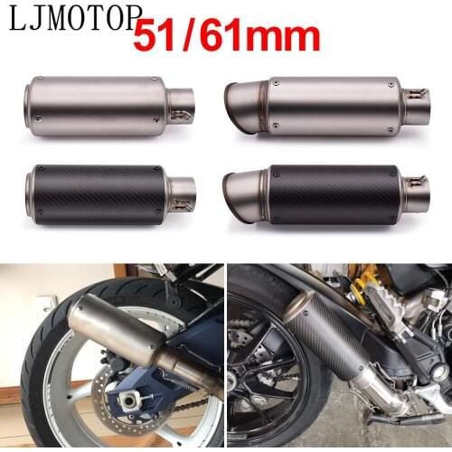 2020 Motorcycle exhaust escape Modified Carbon fiber Moto Exhaust system For Moto Guzzi Brutale 1000 Serie Oro 1200 SPORT AUDACE