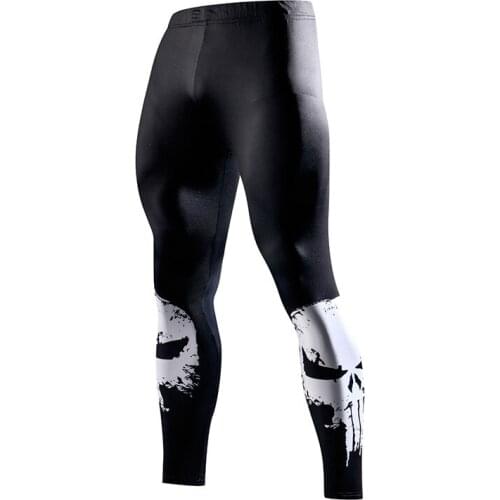 Super hero Running Tights Men Fashion casual Pants Fitness Sport Leggings Men Gym Jogging Trousers Sportswear Compression Pants