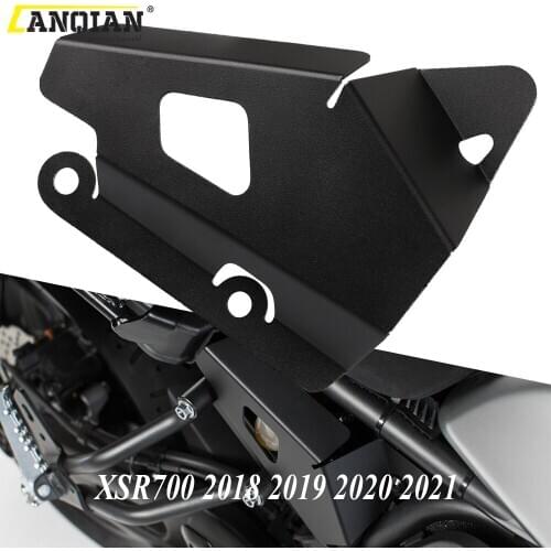 For Yamaha XSR700 2018 2019 2020 2021 Motorcycle Accessories CNC Aluminum Brake Reservoir Guard Cover Decorative Covers XSR 700