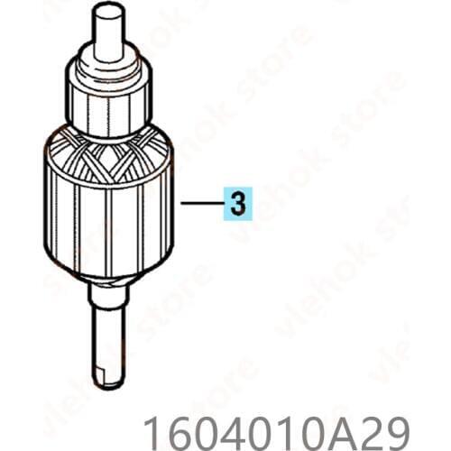 Armature Rotor For BOSCH GSS140 GSS140A 1604010A29 Orbital Sander Power Tool Accessories Electric tools part