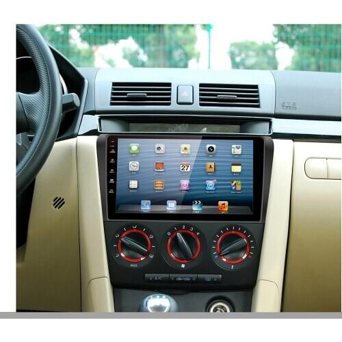 9 Inch Car Fascia For Mazda 3 2008-2013 Fascias Audio Fitting Adaptor Panel Frame Kits Car DVD Frame Dashboard