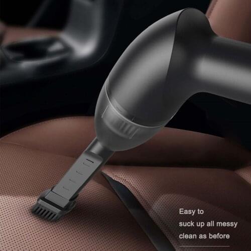 65W Car Vacuum Cleaner Rechargeable 4000Pa Vacuum Dust Collector Cleaning