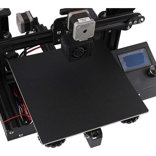 For Ender-3 Ender-2 3D Printer Accessories Hot Bed Build Surface Plate Pure Black Sticker Paper