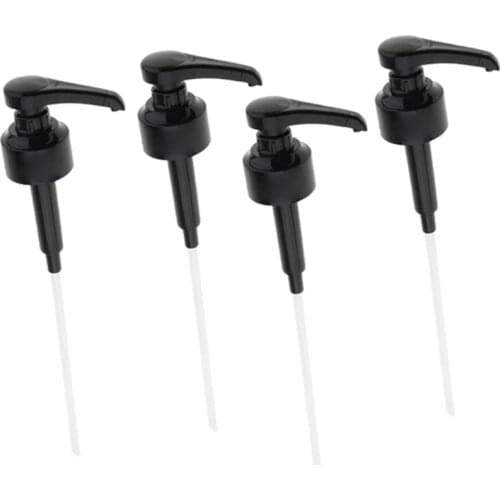 4 Pieces Coffee 1 Liter Dispenser Syrup Pump Liquid Dispenser For Mornin Syrup 10Ml Juice Bottle Dispenser Pump Kitchen Supplies