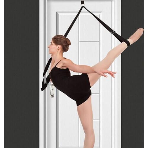 Door Flexibility Stretching Legs Stretcher Strap with Loops Split Training Waist Rope Gym Dance Ligament Stretch Belt Door Train