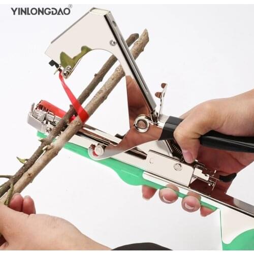 Plant Tying Tapetool Packing Vegetable Stem Strapping Tapener Machine Branch Hand Tying Machine Tools for Grape Garden Tool