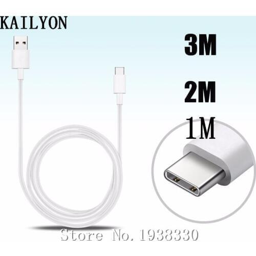 1M 2M 3M 5M Type C Cable For Xiaomi Mi A2 6X USB C Cable Case Mi 8 SE 8 explorer TypeC Charger Wire Mobile Phone Charging Line