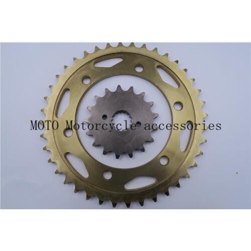 Metal Motorcycle Sprocket 40 &17 Teeth Chain 530 For SUZUKI GSX-R 1300 Hayabusa 1999-2007 2006 2005 2004 2003 2002 2001 2000