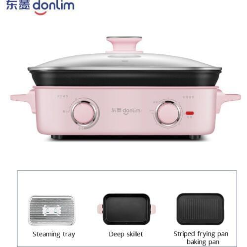 Household Electric Multi Cooker Multifunctional Electric Cooking Pot Steamer Pot Frying Pan Multicooker Pot One Machine CE / EU
