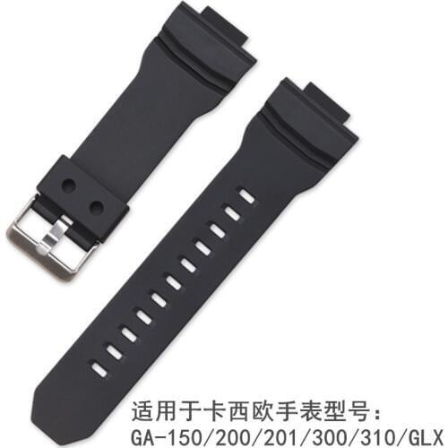Watch strap for Casio g-shock strap watch accessory GA-150/200/201/300/310/GLX series watch band