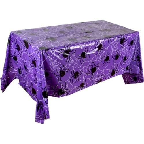 Tablecloth Halloween Element Printing Halloween Plastic Thin Section Party Event Decoration Tablecloth Background Wall Layout