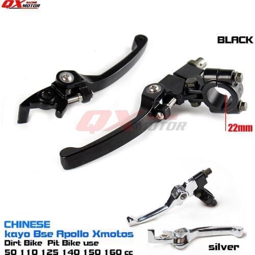 Aluminum Alloy Folding Clutch Lever Brake Lever Set For Apollo Xmotos BSE KAYO Pit Pro SSR SDG Dirt Pit Bikes Parts 50 110 125cc
