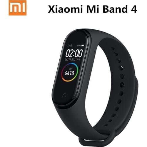 Xiaomi Mi Band 4 Smart Bracelet 3 Color AMOLED Screen Miband 4 Smartband Fitness Traker Bluetooth Sport Waterproof Smart Band