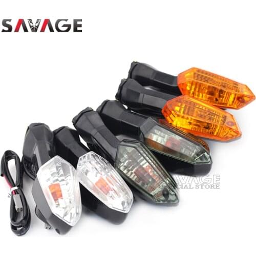 For KAWASAKI Z125 Z250 Z300 Z750 Z800 Z1000 VERSYS 650/1000 ZRX1200 NINJA 250 SL Motorcycle LED Turn Signal Indicator Light Lamp