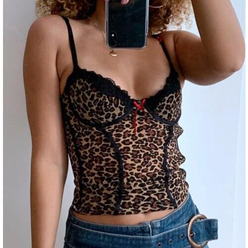 Cami Top Comfortable Chic Street Style Lace Patchwork Crop Top for Vacation Summer Women Tank Top