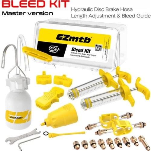 Universal Bicycle Hydraulic Disc Brake Bleed Kit BikeTool Kit for Shimano&tektro&magura&hayes&formula&sram&avid&giant&nutt Brake