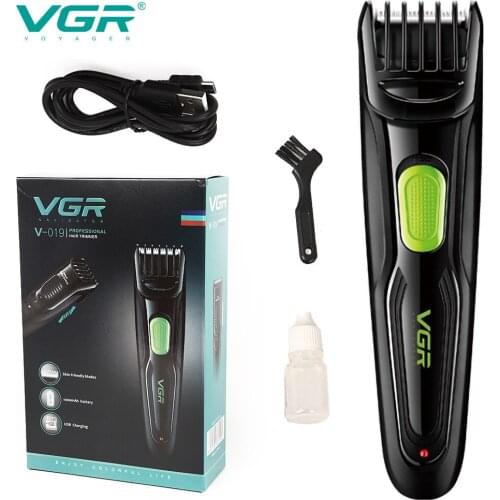 VGR V-019 Multifunctional Hair Clipper Household Waterproof USB Rechargeable Pogonotomy Trimmer Razor Electric Haircut Tool