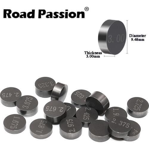 Road Passion 46pcs Motorcycle 9.48mm 9.48 mm Diameter Valve Shims For Suzuki GSX1300BK GSX1300R GSX650F LTR450 LTZ400