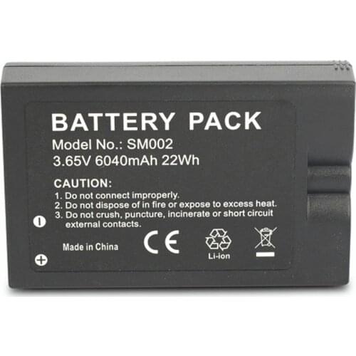 6040mAh Battery for SM002 Cam Video Doorbell Compatible Battery 8AB1S7-0EN0 RING Battery Pack Quick Release